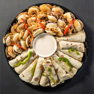 Mini Pita Platter (veg)
